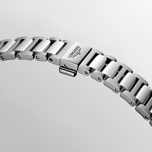 Longines Conquest L3.430.4.02.6 Automatico 34 mm Verde Bracciale Acciaio