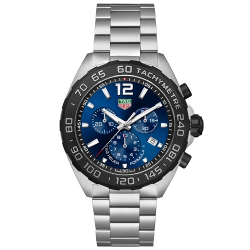 TAG Heuer Formula 1 Chronograph Quarzo 43 mm Acciaio CAZ101AV.BA0842 Blu