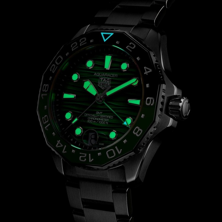 TAG Heuer Aquaracer Professional 300 GMT Automatico 42 mm Acciaio WBP5115.BA0013