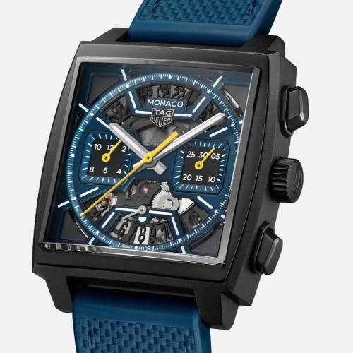 TAG Heuer Monaco Chronograph Automatico 39 mm DLC Titanium CBL2188.FT6261