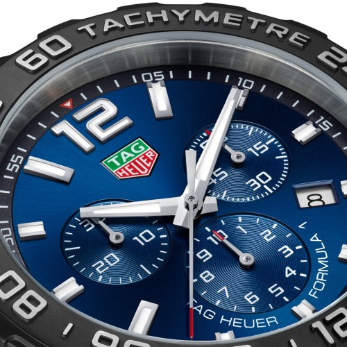 TAG Heuer Formula 1 Chronograph Quarzo 43 mm Acciaio CAZ101AV.BA0842 Blu