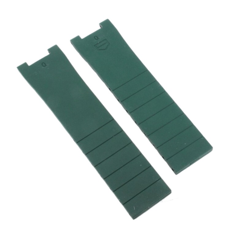 Tag Heuer Cinturino Carrera FT6238 Caucciù Verde 22/20 CBN2A1N Cronografo.