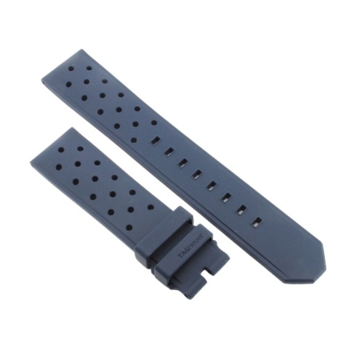 Tag Heuer Cinturino Formula 1 Caucciù Blu Forato 22/20 mm CAZ201, CAZ101 WAZ101 WAZ201