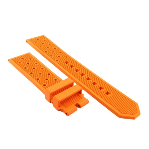 Tag Heuer Cinturino Formula 1 Caucciù Arancione Forato 22/20 mm CAZ201, CAZ101 WAZ101 WAZ201