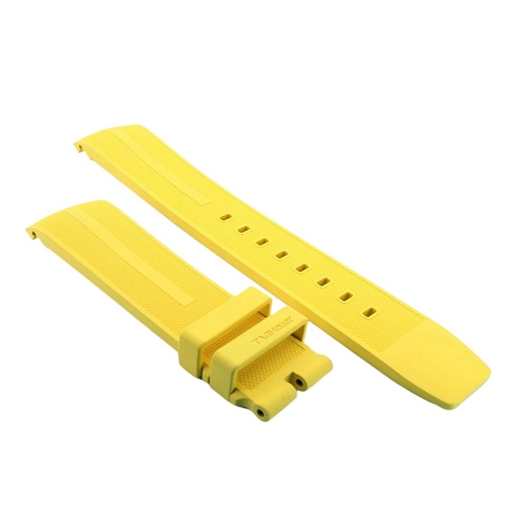 Tag Heuer Cinturino Formula 1 Caucciù giallo 22/20 mm CAZ201, CAZ101 WAZ101 WAZ201