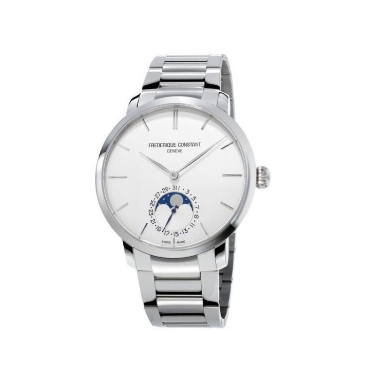 Frederique Constant Automatic Moonphase-FC 705S4S6B2 Slimline 42 mm.