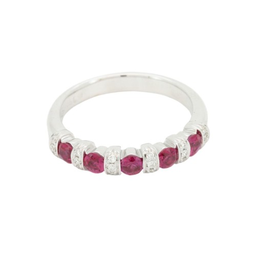 Fedina Riviere Rubini ct 0,13 Oro 18 kt