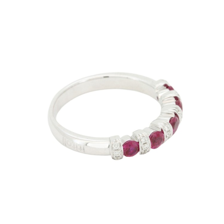 Fedina Riviere Rubini ct 0,13 Oro 18 kt