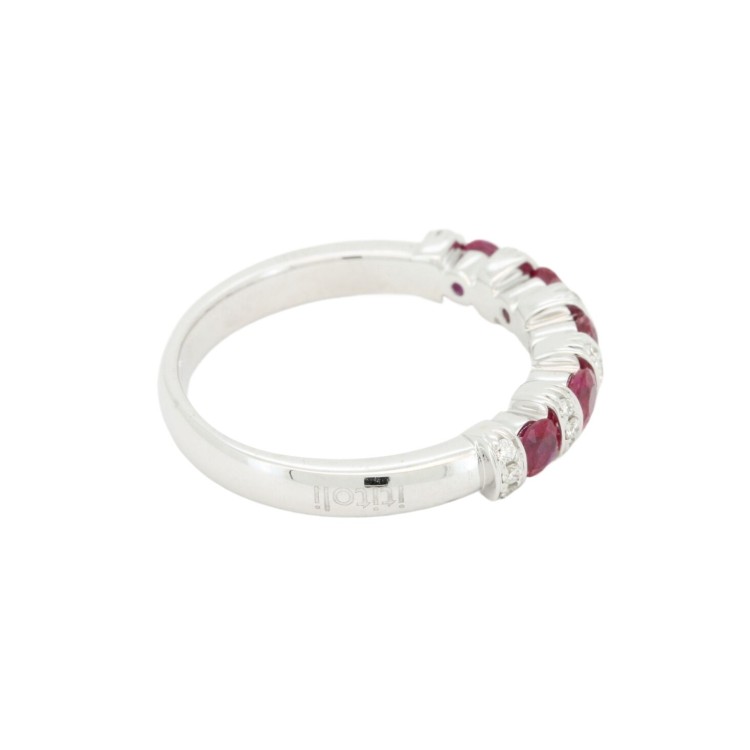 Fedina Riviere Rubini ct 0,13 Oro 18 kt