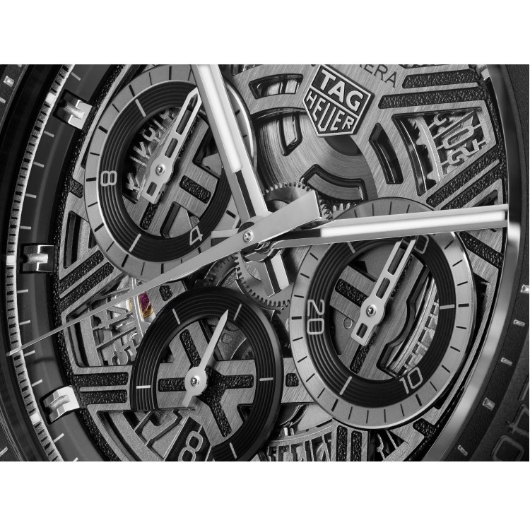 TAG HEUER CARRERA Cronografo Extreme Sport CBU2080.FT6272 Automatico 44 mm Titanio DLC e Ceramica