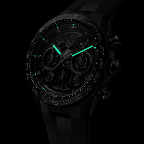 TAG HEUER CARRERA Cronografo Extreme Sport CBU2080.FT6272 Automatico 44 mm Titanio DLC e Ceramica