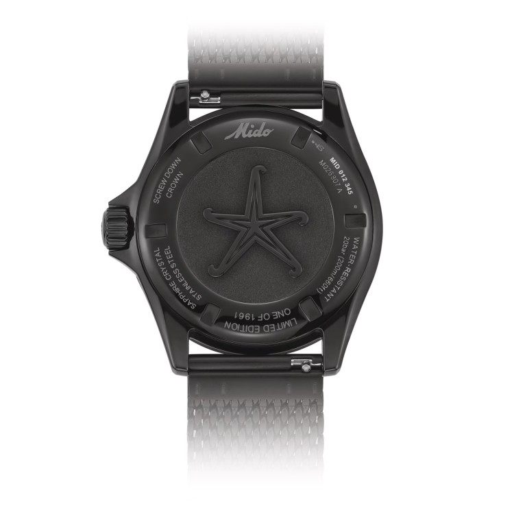 MIDO Ocean Star Decompression Timer 1961 M026.807.33.051.00 Automatico in Acciaio 40,5 mm PVD Nero.