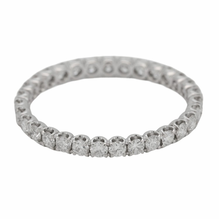 Fedina Eternity Diamanti ct 0,78 Oro 18 kt
