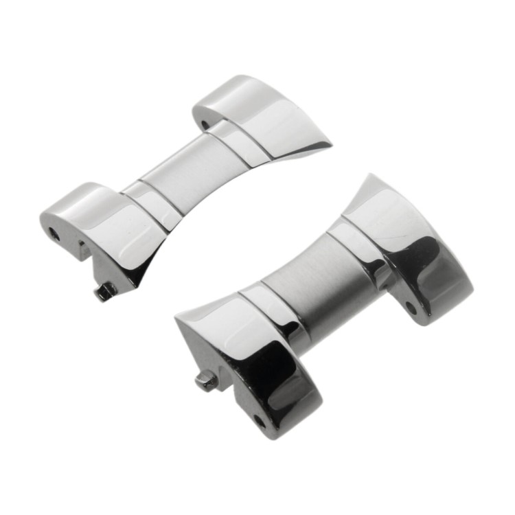 Longines coppia terminali o attacchi cassa Master fasi luna L2.773.4 diametro 42mm, L2.759.4