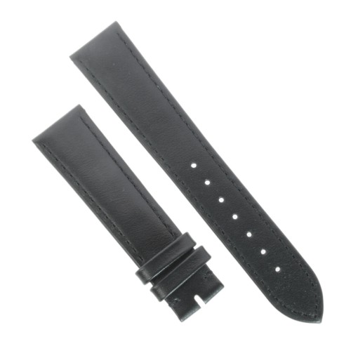 Longines Cinturino Pelle Liscia Opaca Nero 19/17  mm Conquest Heritage L1.649.4 diametro 38 mm