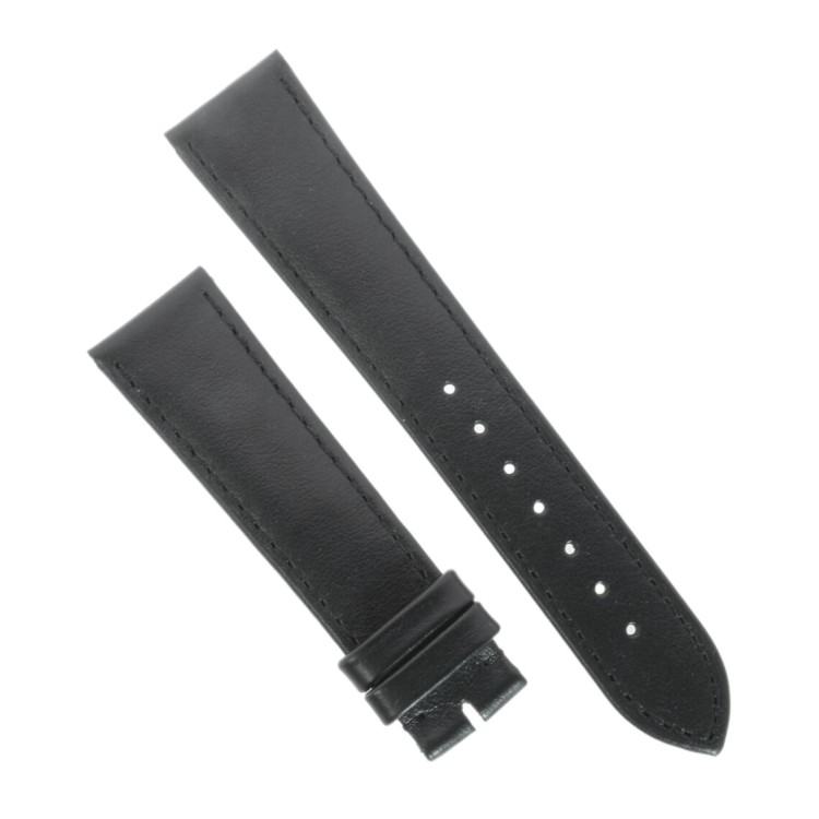Longines Cinturino Pelle Liscia Opaca Nero 20/17  mm Conquest Heritage L1.650.4 diametro 40 mm