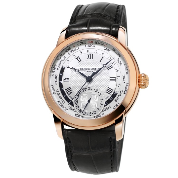Frederique Constant Worldtimer FC-718MC4H4 Automatico 42 mm