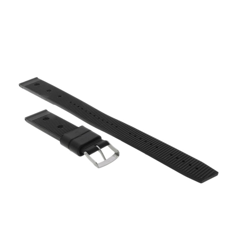 Tag Heuer Cinturino caucciù nero per 1000 Metri MT. 844.006 , WS211.