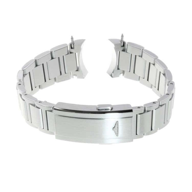 Longines Bracciale acciaio Hydroconquest ceramica GMT 41mm, ansa 21, L3.790.4