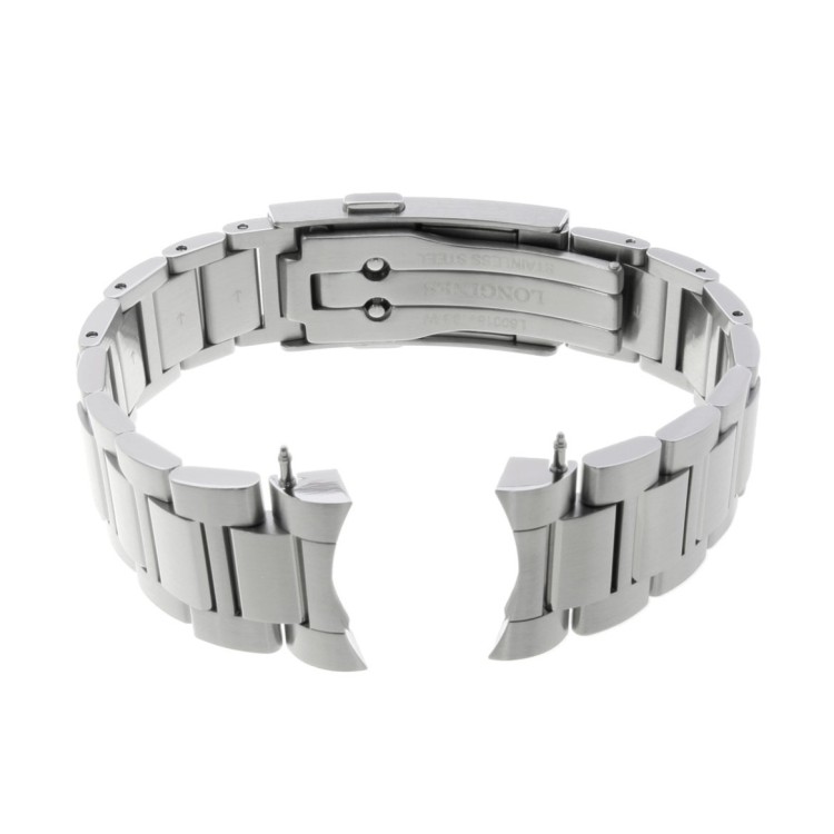 Longines Bracciale acciaio Hydroconquest ceramica GMT 41mm, ansa 21, L3.790.4