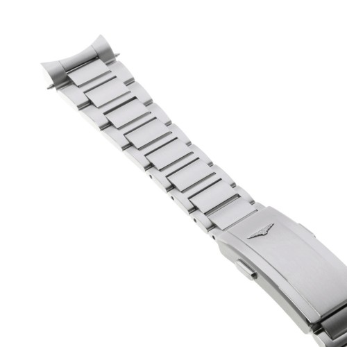 Longines Bracciale acciaio Hydroconquest ceramica GMT 41mm, ansa 21, L3.790.4