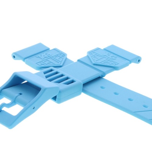 Tag Heuer Cinturino Formula 1  in plastica Azzurro turchese 18 mm WA1267 e simili
