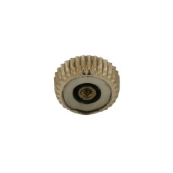 Buren corona laminata gialla.Diametro 5mm altezza 2,85mm passo 90 tubo 200. NOS. 2