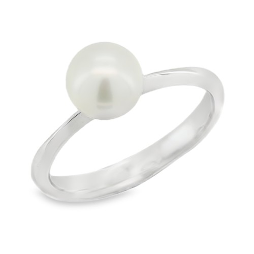ANELLO Perla 7 mm Oro 18 kt