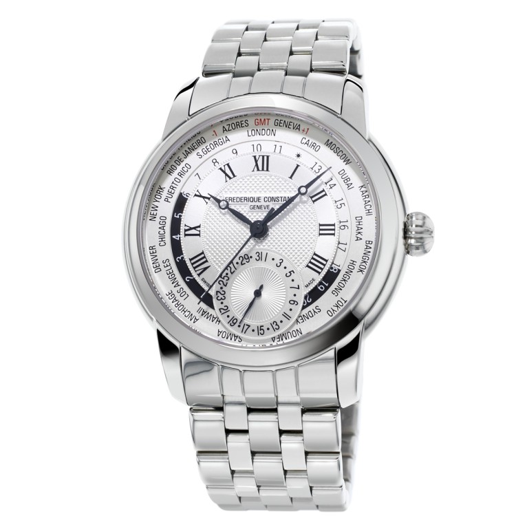 Frederique Constant Worldtimer FC-718MC4H6B Automatico 42 mm