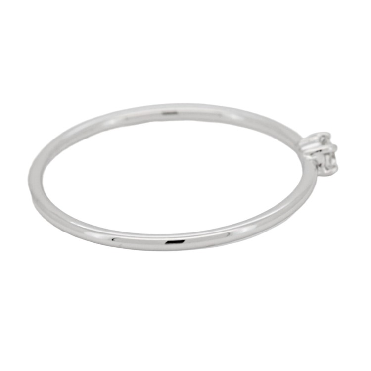 Anello Solitario Diamante ct 0,045 F VVS modello C2B
