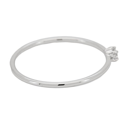 Anello Solitario Diamante ct 0,045 F VVS modello C2B