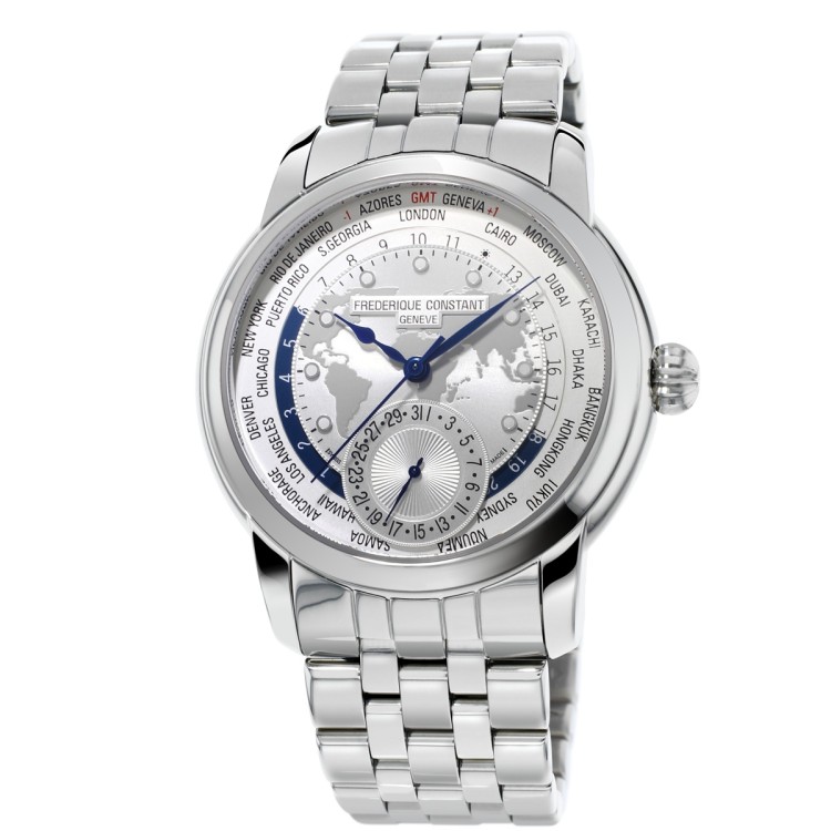 Frederique Constant Worldtimer FC-718WM4H6B Automatico 42 mm