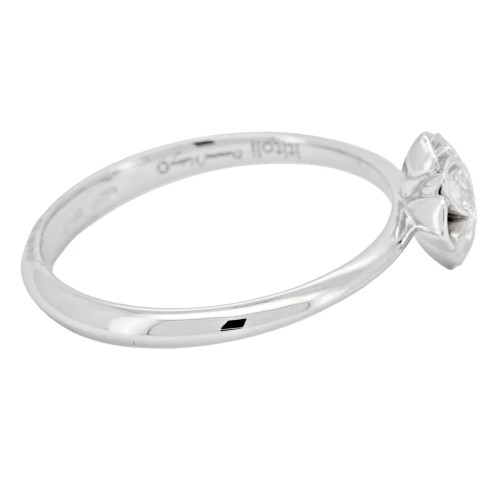 Anello Solitario Diamante Victory ct 0,18 F VS Oro Bianco 18 kt 2,36 gr