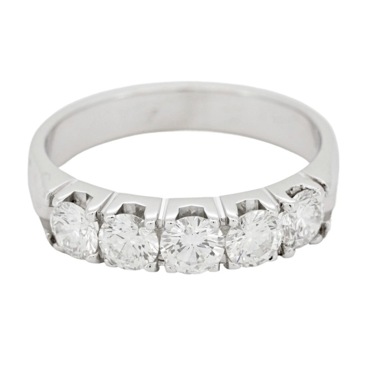 Fedina Riviere Diamanti ct 1,09 Oro 18 kt