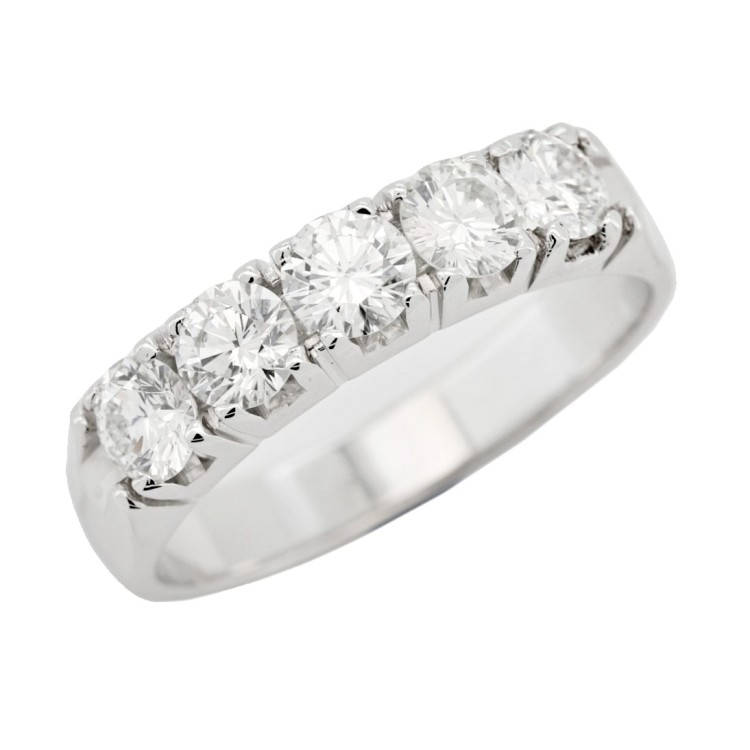 Fedina Riviere Diamanti ct 1,09 Oro 18 kt
