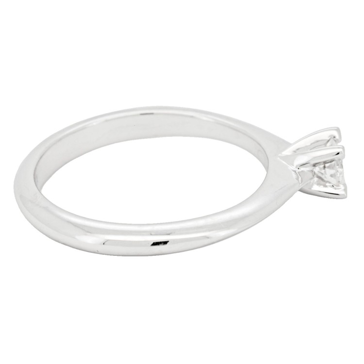 Anello Solitario Diamante ct 0,24 Oro 18 kt