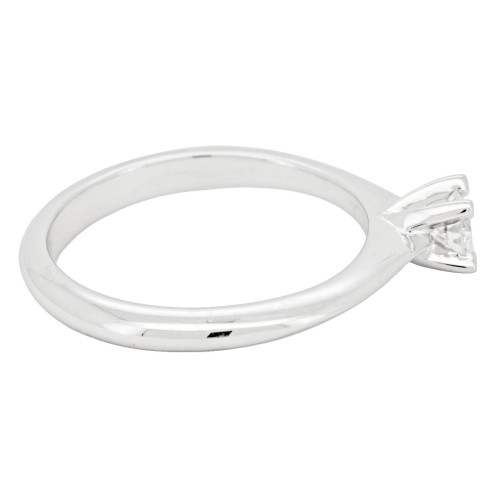 Anello Solitario Diamante ct 0,24 Oro 18 kt