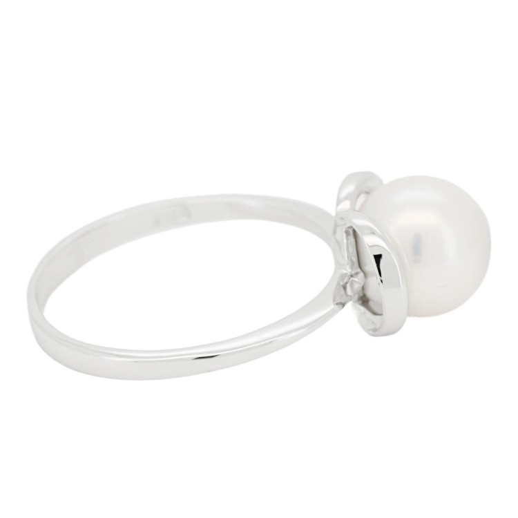 ANELLO Perla 8 mm Oro 18 kt