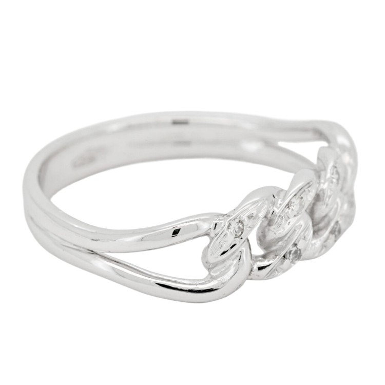Anello Diamanti ct 0,06 Oro 18 kt