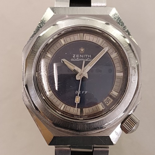 ZENITH Secondo Polso Class DEfy 202 E 020 37 mm Blu Automatico