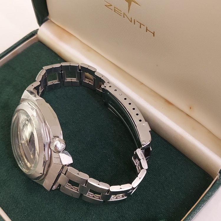 ZENITH Secondo Polso Class DEfy 202 E 020 37 mm Blu Automatico
