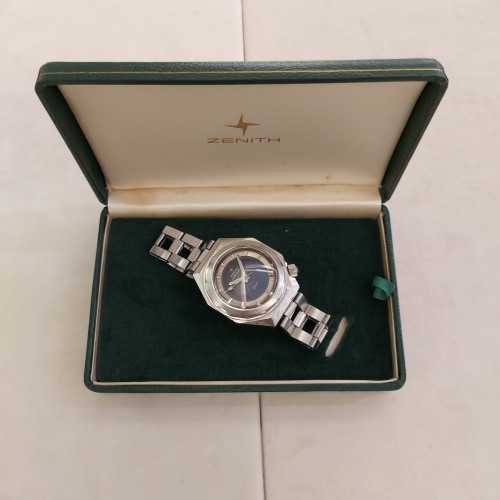 ZENITH Secondo Polso Class DEfy 202 E 020 37 mm Blu Automatico