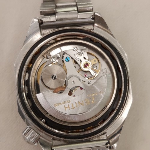 ZENITH Secondo Polso Class DEfy 202 E 020 37 mm Blu Automatico