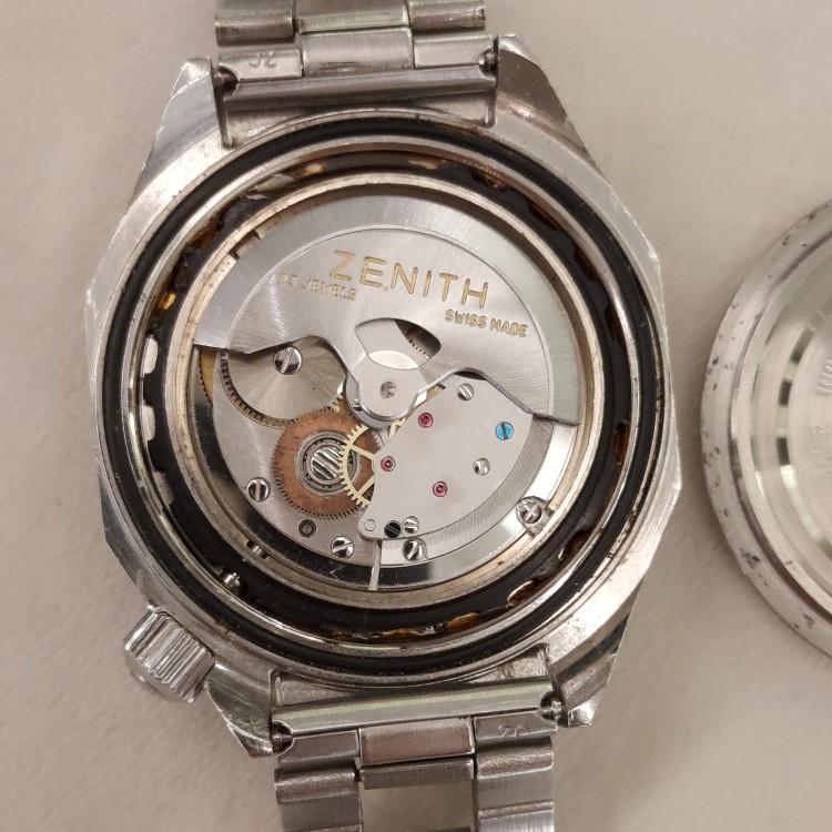 ZENITH Secondo Polso Class DEfy 202 E 020 37 mm Blu Automatico