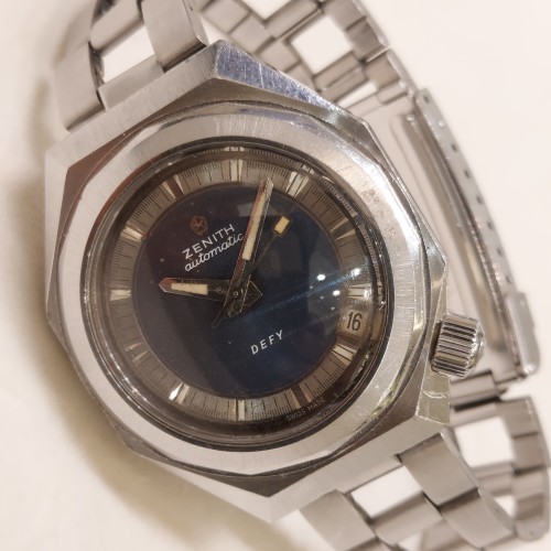 ZENITH Secondo Polso Class DEfy 202 E 020 37 mm Blu Automatico