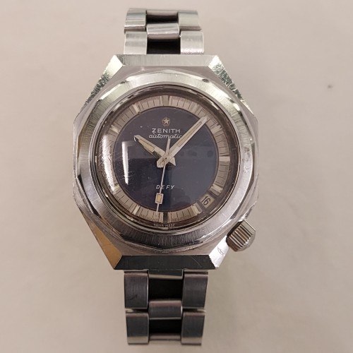 ZENITH Secondo Polso Class DEfy 202 E 020 37 mm Blu Automatico