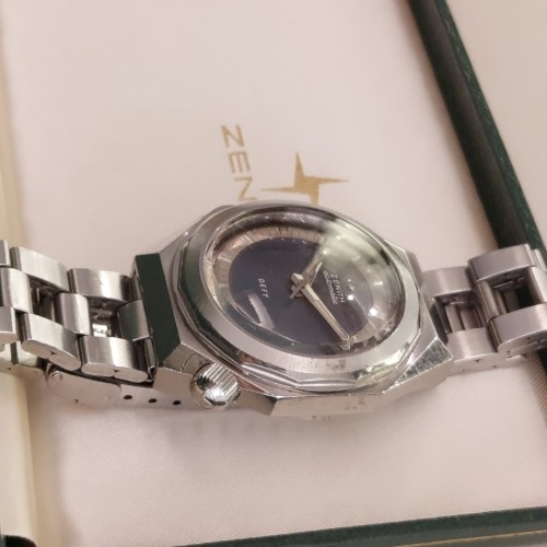 ZENITH Secondo Polso Class DEfy 202 E 020 37 mm Blu Automatico