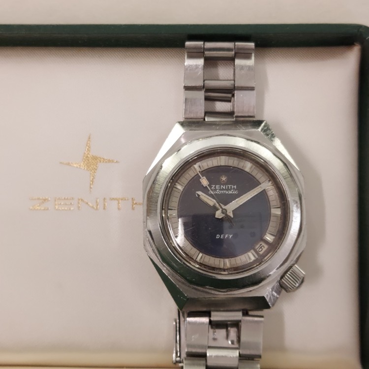 ZENITH Secondo Polso Class DEfy 202 E 020 37 mm Blu Automatico