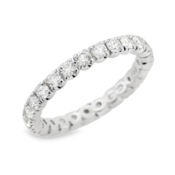 Fedina Eternity Diamanti ct 1,08 Oro 18 kt