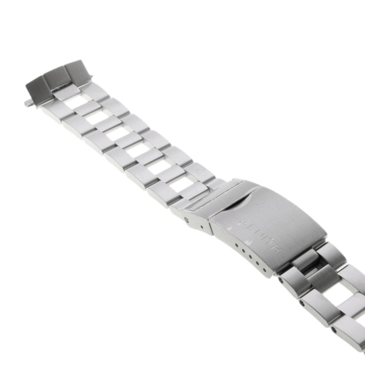 Zenith Bracciale acciaio El Primero A384 Revival, 19 mm, 03.A384.400. Secondo tipo, Mark II
